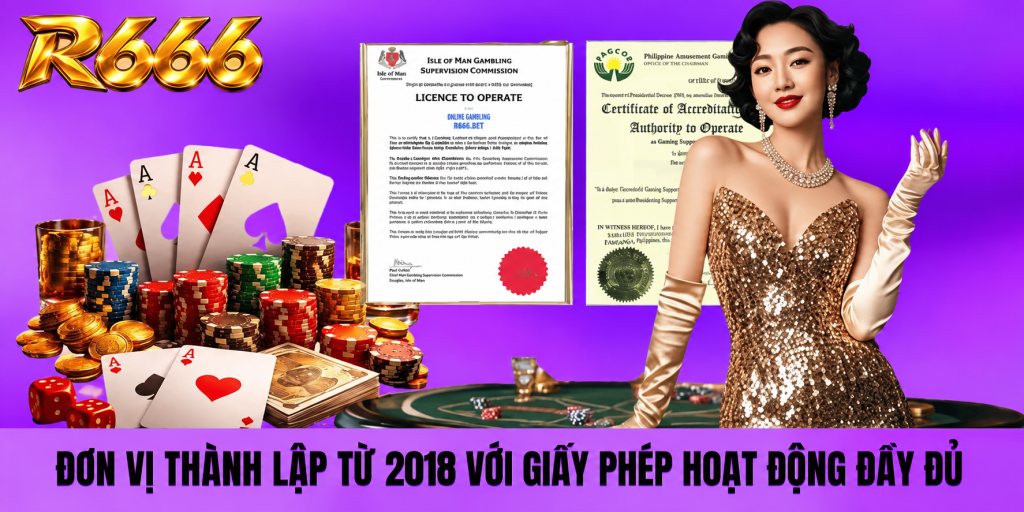 Đơn vị thành lập từ 2018 với giấy phép hoạt động đầy đủ